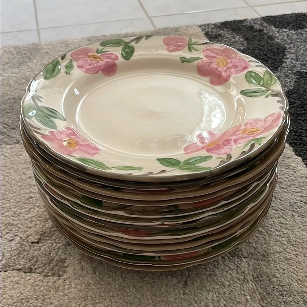 Vintage desert rose Frances Franciscan dinner plate - Picture 1 of 2